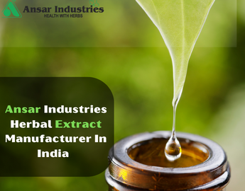 Herbal Extract Manufacturers In India